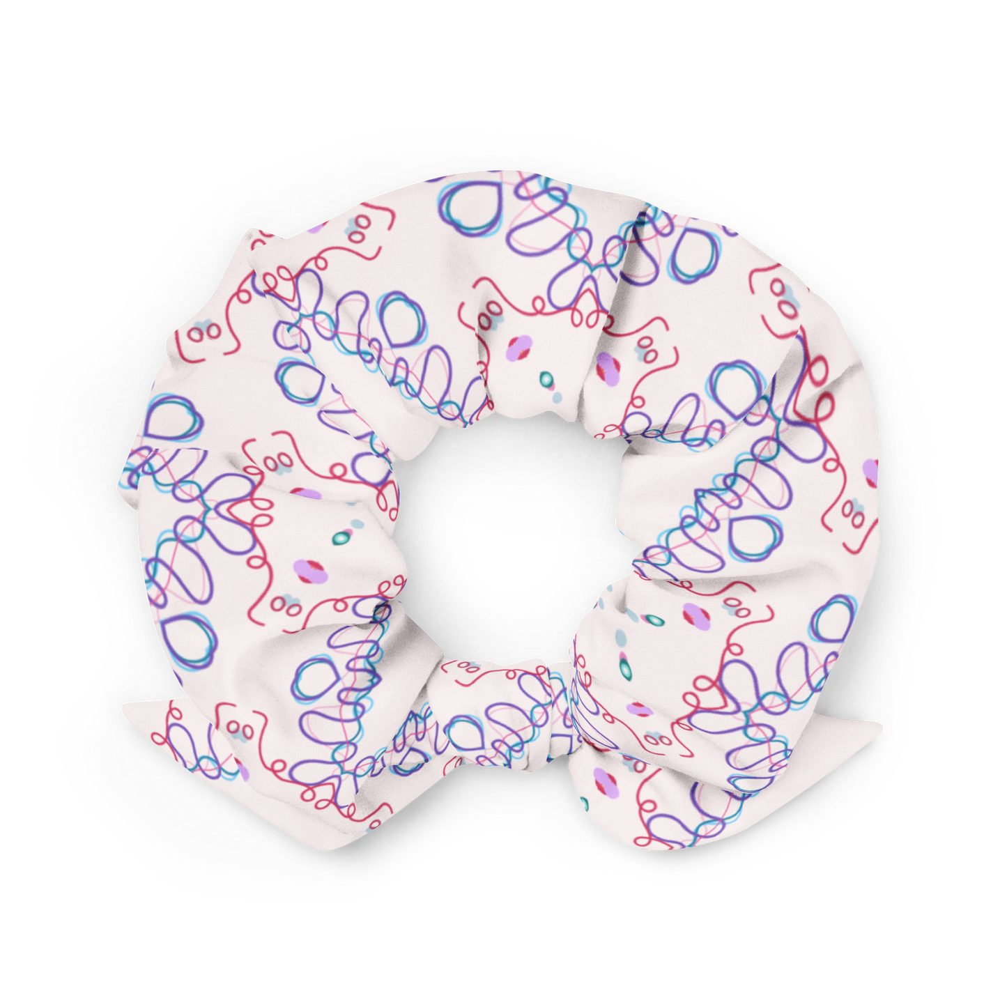 Eccentric Elegance Eco-Friendly Scrunchie