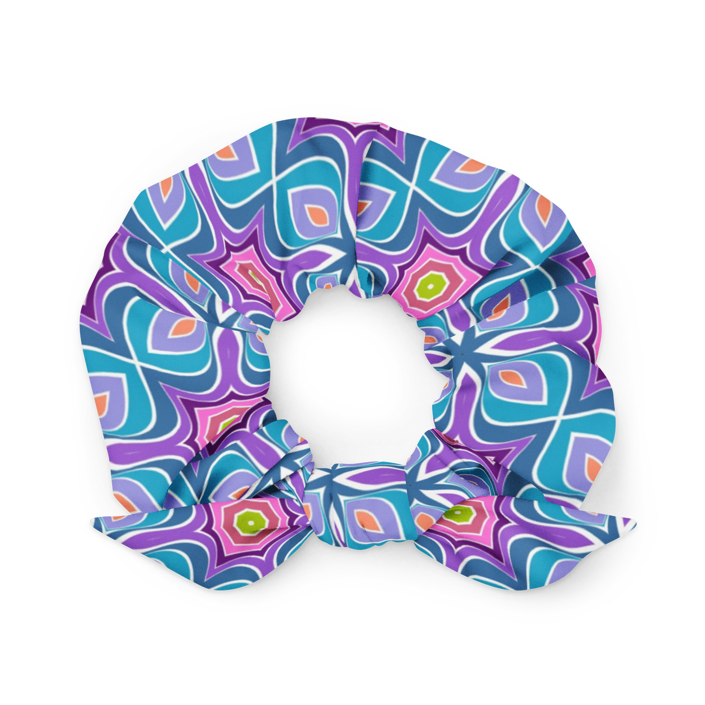 Kaleidoscope Dream Eco-Friendly Scrunchie