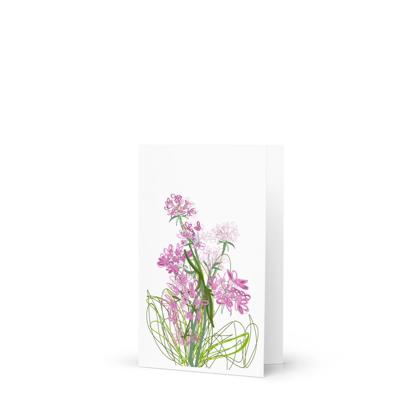 Whispering Wildflowers 4x6 Greeting Card