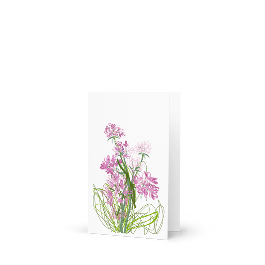 Whispering Wildflowers 4x6 Greeting Card