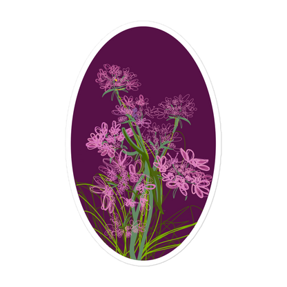 Whispering Wildflowers 5” Sticker