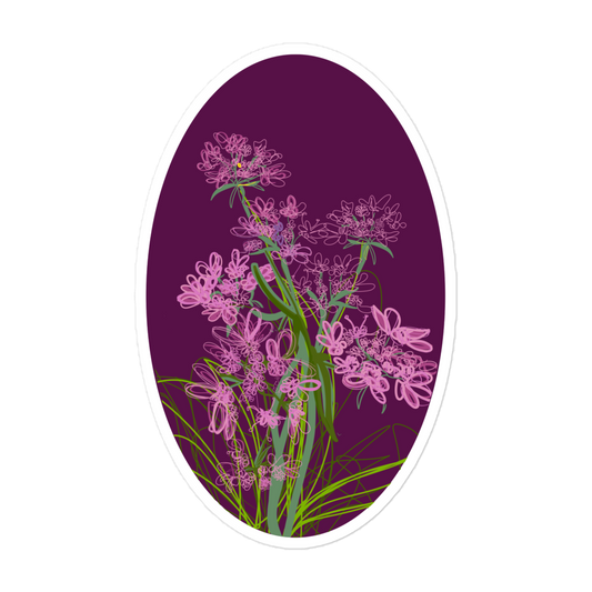 Whispering Wildflowers 5” Sticker